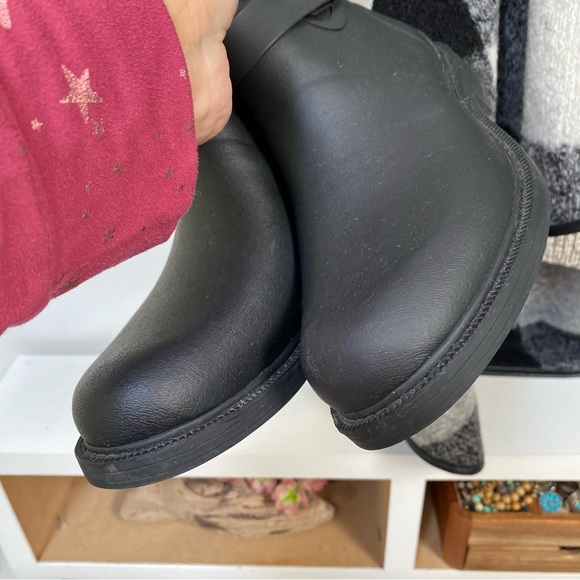 Rag & Bone Tall Riding rubber winter Boots Motto Rain boots-Hunter country vibe - Picture 11 of 13